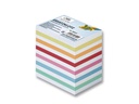 Folia Notizzettel-Dispenser Ersatzpapier Weiss/Bunt