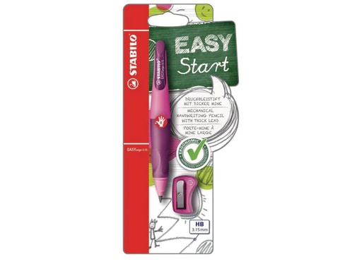 [90151957 350628] STABILO Minenbleistift EASYergo 3.15 Rechts, Pink