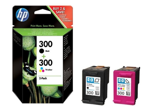 [90151985 167073] HP Combopack Nr. 300 (Tinte CN637EE) C/M/Y/BK