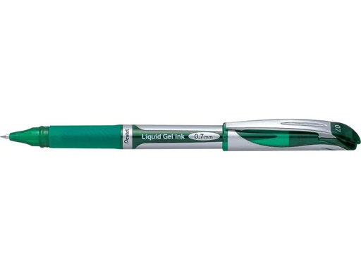 [90152135 1085120] pentel Gelschreiber EnerGel 0.7 mm Grün, 1 Stück