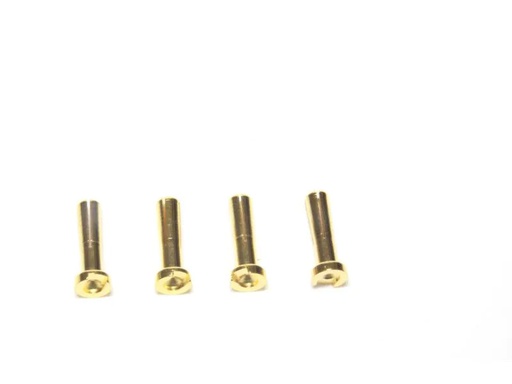 [90152160 314114] EP Stecker 4 mm Gold 90° für Hardcase Akku 4 Stück