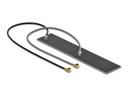 Delock WLAN-Antenne Dualband, 2xMHF-I/U.FL MHF I 4 dBi Rundstrahl