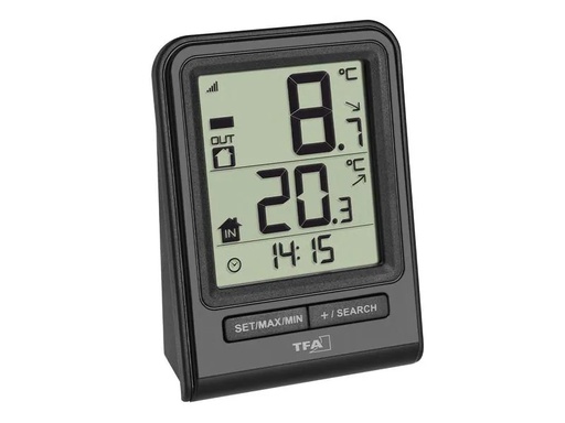 [90152574 1086708] TFA Dostmann Funk-Thermometer PRISMA