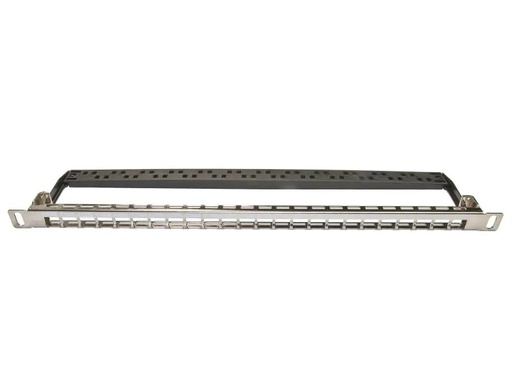 [90152814 295625] Wirewin Patchpanel 24 Port, Keystone, 0.5HE 19 Rack