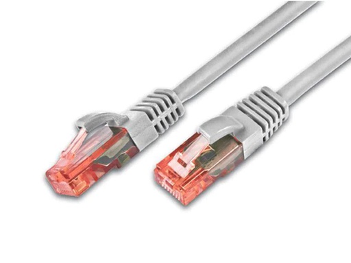 [90001505 229570] Wirewin Patchkabel RJ-45 - RJ-45, Cat 6, UTP, 0.5 m, Grau