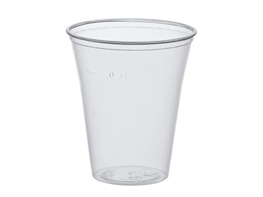 [90152942 450792] Papstar Einwegbecher 300 ml 75 Stück, Transparent