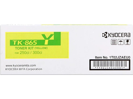 [90015274 136304] Kyocera Toner TK-865Y Yellow