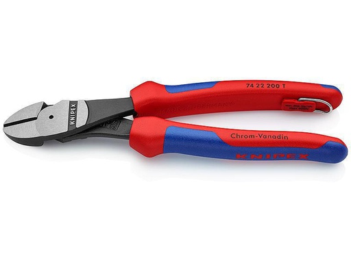 [90153030 917051] Knipex Kraft-Seitenschneider 200 mm mit Öse