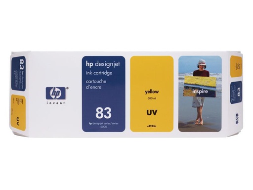 [90153034 101941] HP Tinte Nr. 83 (C4943A) Yellow