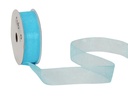 Spyk Organzaband Organsa 15 mm x 8 m, Blau