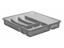 Rotho Besteckkasten Basic Anthrazit