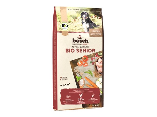 [90153502 1136109] Bosch Tiernahrung Bio Senior Huhn &amp; Preiselbeer, 11.5 kg