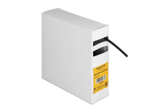 [90153523 1209124] Delock Schrumpfschlauch Box mit Innenkleber, 5 m x 3.2 mm