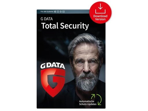 [90153698 296840] G DATA Total Security ESD, Vollversion, 1 User, 2 Jahre