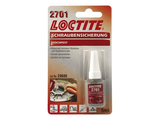 [90153746 603981] Loctite Schraubensicherung 2701, 1 Stück, Grün