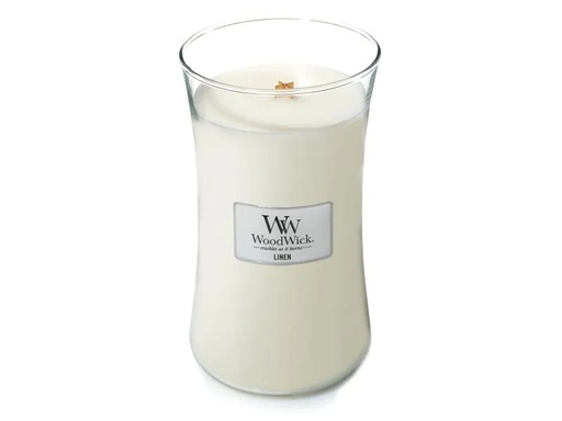 [90153803 1005000] Woodwick Duftkerze Linen Large Jar