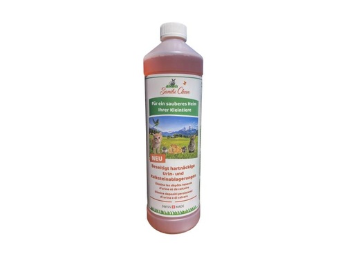 [90153842 892183] Sanilu Clean Reinigungsmittel für Kleintierbehausungen 1l
