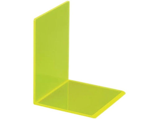 [90015365 1142749] Maul Buchstützen-Set aus Acryl Neon Gelb