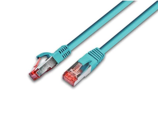 [90015372 149971] Wirewin Patchkabel RJ-45 - RJ-45, Cat 6, S/FTP, 0.5 m, Türkis