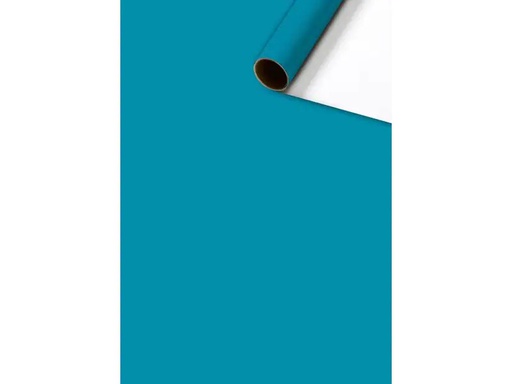 [90153983 995150] Stewo Geschenkpapier Colour Türkis, 70 cm x 2 m