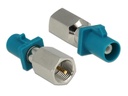 Delock Antennenadapter FAKRA Z Stecker (m) - FME Stecker (m)