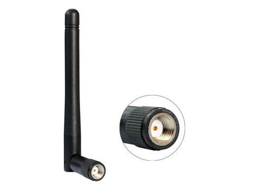 [90154125 928710] Delock WLAN-Antenne 2.4 GHz, 10.8 cm RP-SMA 2 dBi Rundstrahl