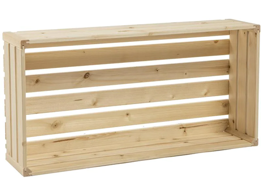 [90154308 1082384] Holz Zollhaus Holzharasse B 70 x 35 cm schweizer Holz