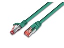 Wirewin Patchkabel RJ-45 - RJ-45, Cat 6, S/FTP, 0.75 m, Grün