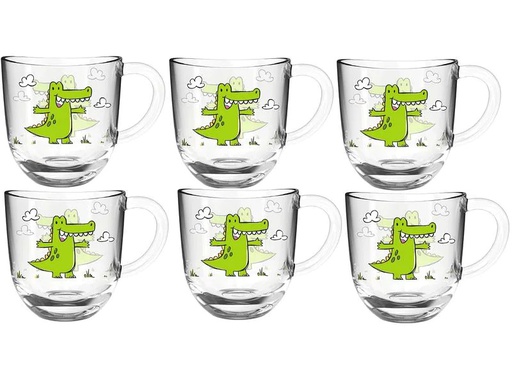 [90154364 1189202] Leonardo Kindertasse Bambini Krokodil, 6-teilig