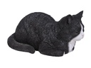 Vivid Arts Dekofigur Träumende Katze, Schwarz/Weiss