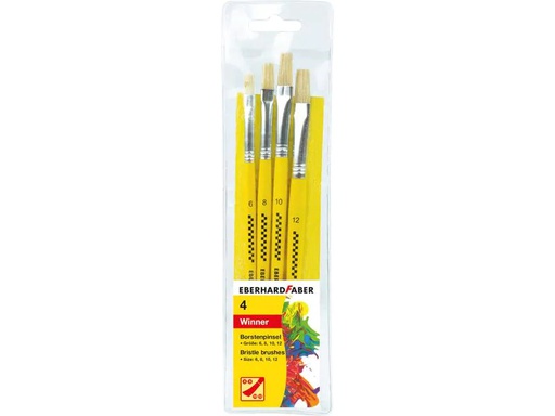 [90154678 1102132] Eberhard Faber Borstenpinsel 4 Stück