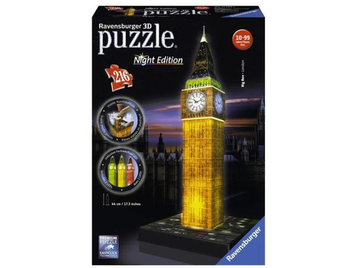 [90154858 368380] Ravensburger 3D Puzzle Big Ben bei Nacht