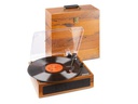 Fenton Plattenspieler mit Bluetooth RP170L Braun