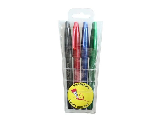 [90154914 709958] pentel Filzstift Brush Sign Pen Mehrfarbig
