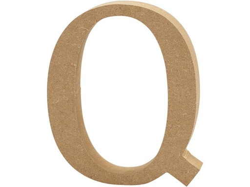 [90155013 1082706] Creativ Company Holzbuchstabe Q 1 Stück