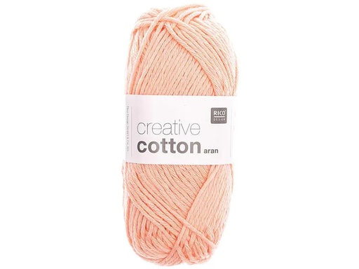 [90155027 945252] Rico Design Wolle Creative Cotton Aran 50 g Lachs