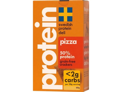 [90155409 1023173] swedish protein deli Crackers Pizza 60 g