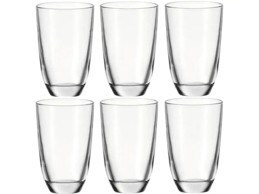 [90155461 779671] Montana Trinkglas Today 430 ml, 6 Stück, Transparent