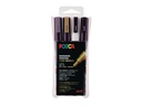 Uni Permanent-Marker 0.9 mm - 1.3 mm, Mehrfarbig