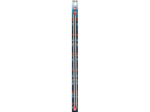 [90155923 1175086] Prym Stricknadeln 5.00 mm, Alu, 2 Stück, Grau