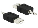 Delock Adapter 66069 USB 2.0 - 3.5 mm Klinke