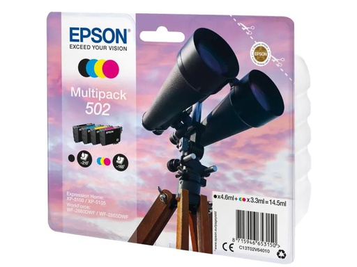 [90156004 780754] Epson Tintenset C13T02V64010 Black/Magenta/Yellow/Cyan
