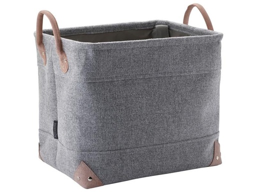 [90156039 1169602] Aquanova Aufbewahrungskorb Lubin 35 x 27 x 30 cm, Grau