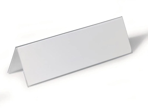 [90156070 579002] DURABLE Namensschild 297 x 105 mm, 25 Stück