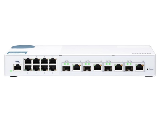 [90156110 1105341] QNAP SFP+ Switch QSW-M408-4C 12 Port