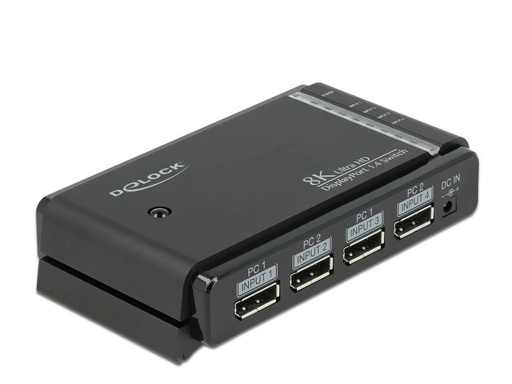 [90156271 1093119] Delock Switchbox 2x2 Displayport, 8K