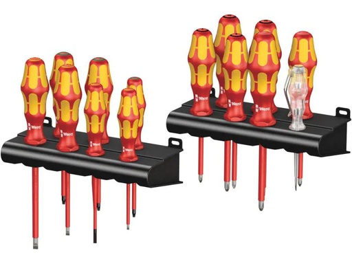[90015610 770112] Wera Schraubenzieher-Set Kraftform Big Pack 100 VDE