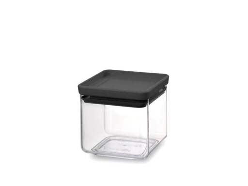 [90156382 904238] Brabantia Vorratsbehälter Tasty 0.7 l, Schwarz/Transparent