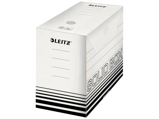 [90156548 963534] Leitz Archivschachtel Solid, 150 mm 10 Stück, Schwarz