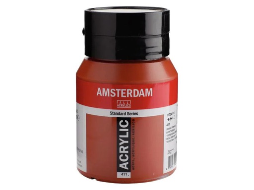 [90156661 995982] Amsterdam Acrylfarbe Standard 411 Siena gebr. halbtransparent, 500 ml